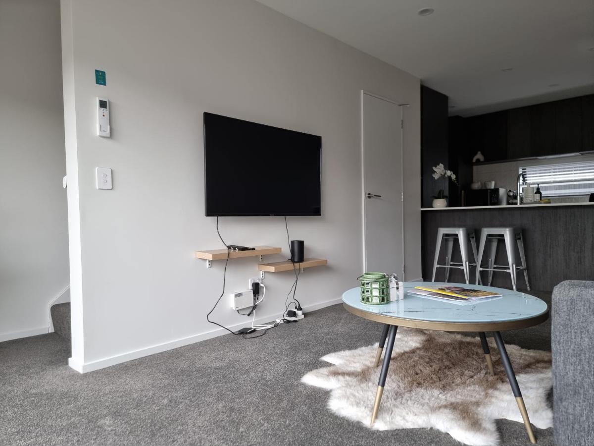 Addington Townhouse With Carpark 8Mins Walk To Hagley Park South Villa Christchurch Eksteriør billede